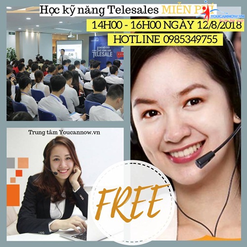 Học kĩ năng telesales miễn phí bởi top trainer tại Việt Nam