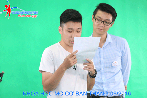 Khóa học MC cơ bản buổi tối thứ 2, 4, 6 khai giảng 24/05/2021