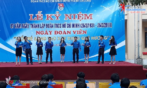 Lời dẫn lịch trình kỷ niệm ngày xây dựng đoàn 26/3