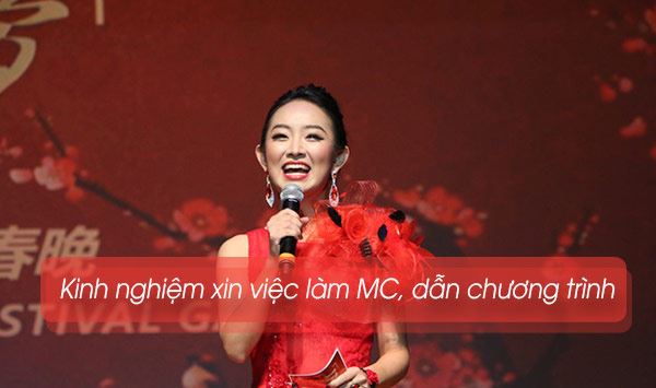 Kinh nghiệm xin việc làm MC dẫn chương trình