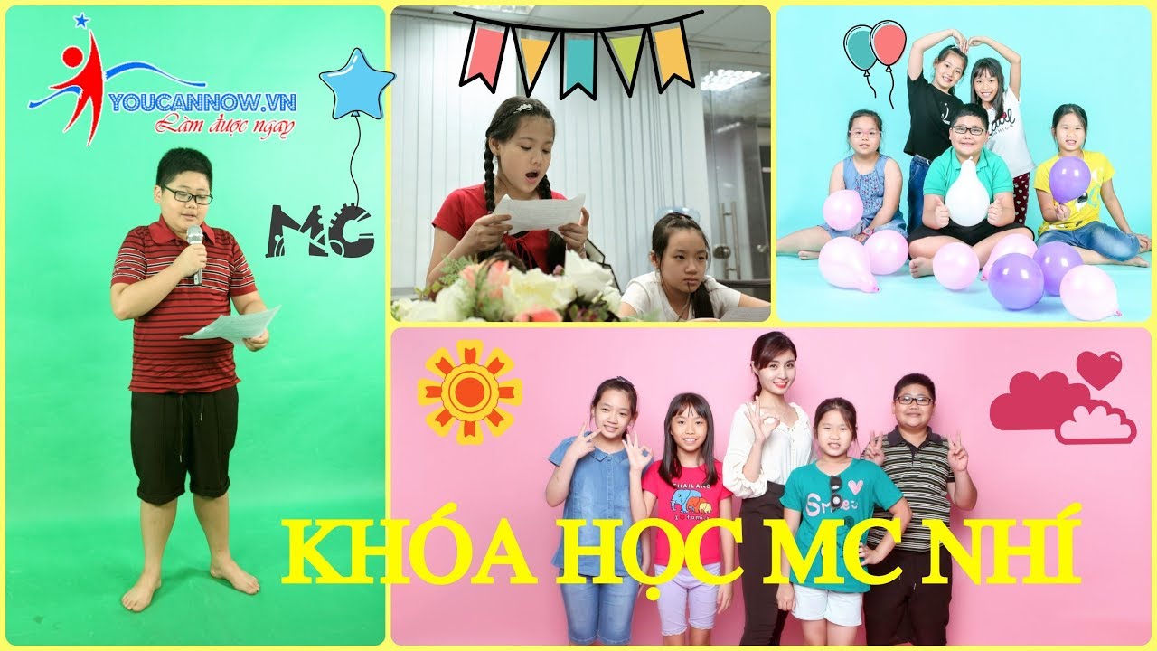 MC nhí : Bước khởi đầu cho trẻ