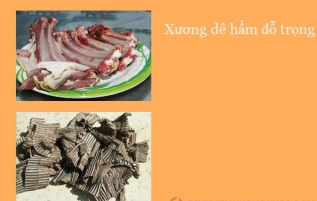 Thức ăn chữa bệnh thoái hóa cột sống