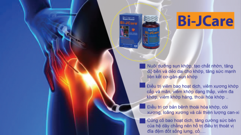 Thuốc chữa  thoái hóa xương khớp Bi-JCare mua ở đâu giá bao nhiêu