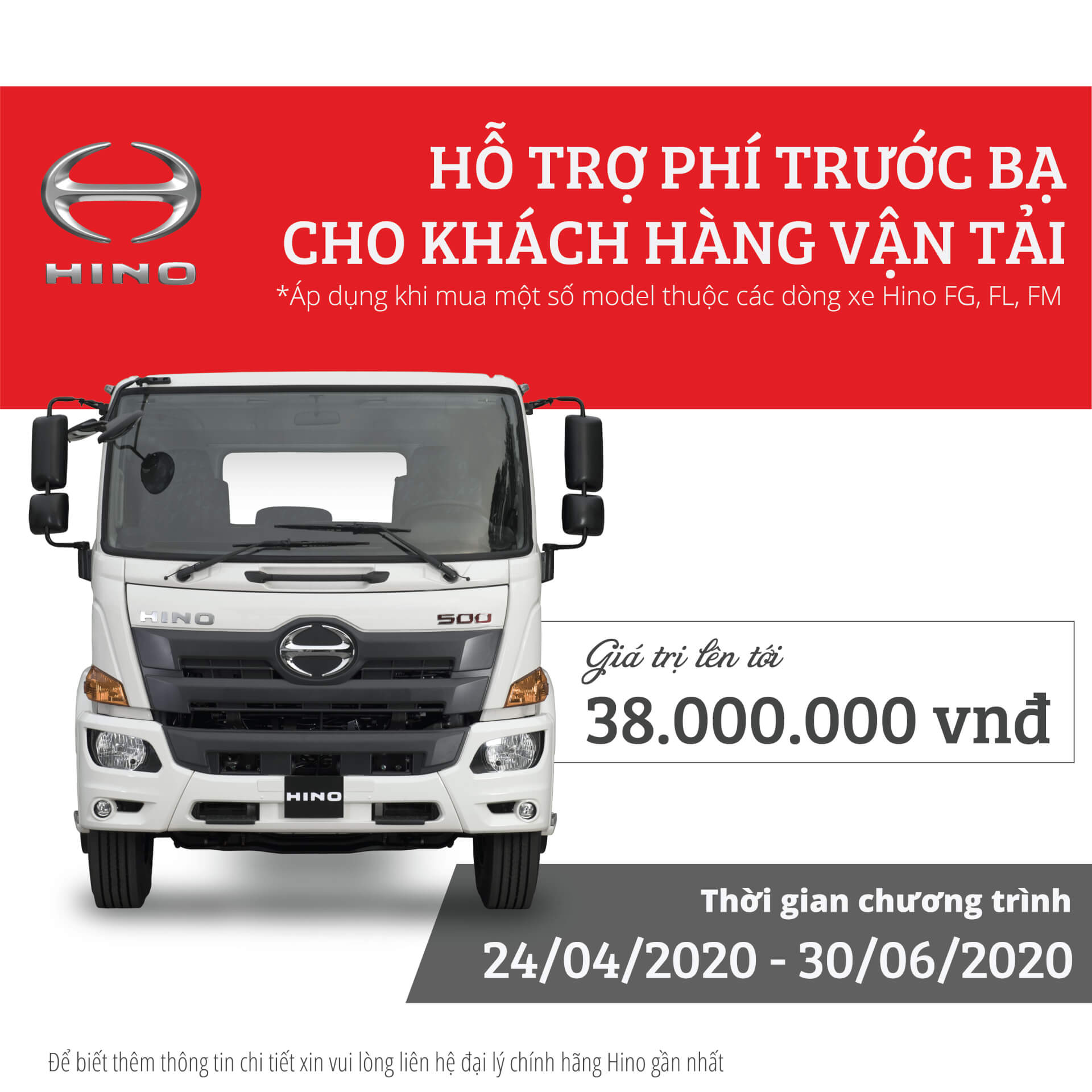 CHƯƠNG TRÌNH HỖ TRỢ PHÍ TRƯỚC BẠ 35 TRIỆU CHO KHÁCH MUA XE 2020