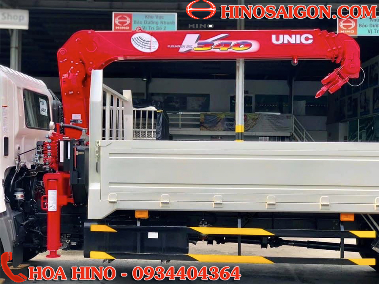 giá xe cẩu hino 5 tấn