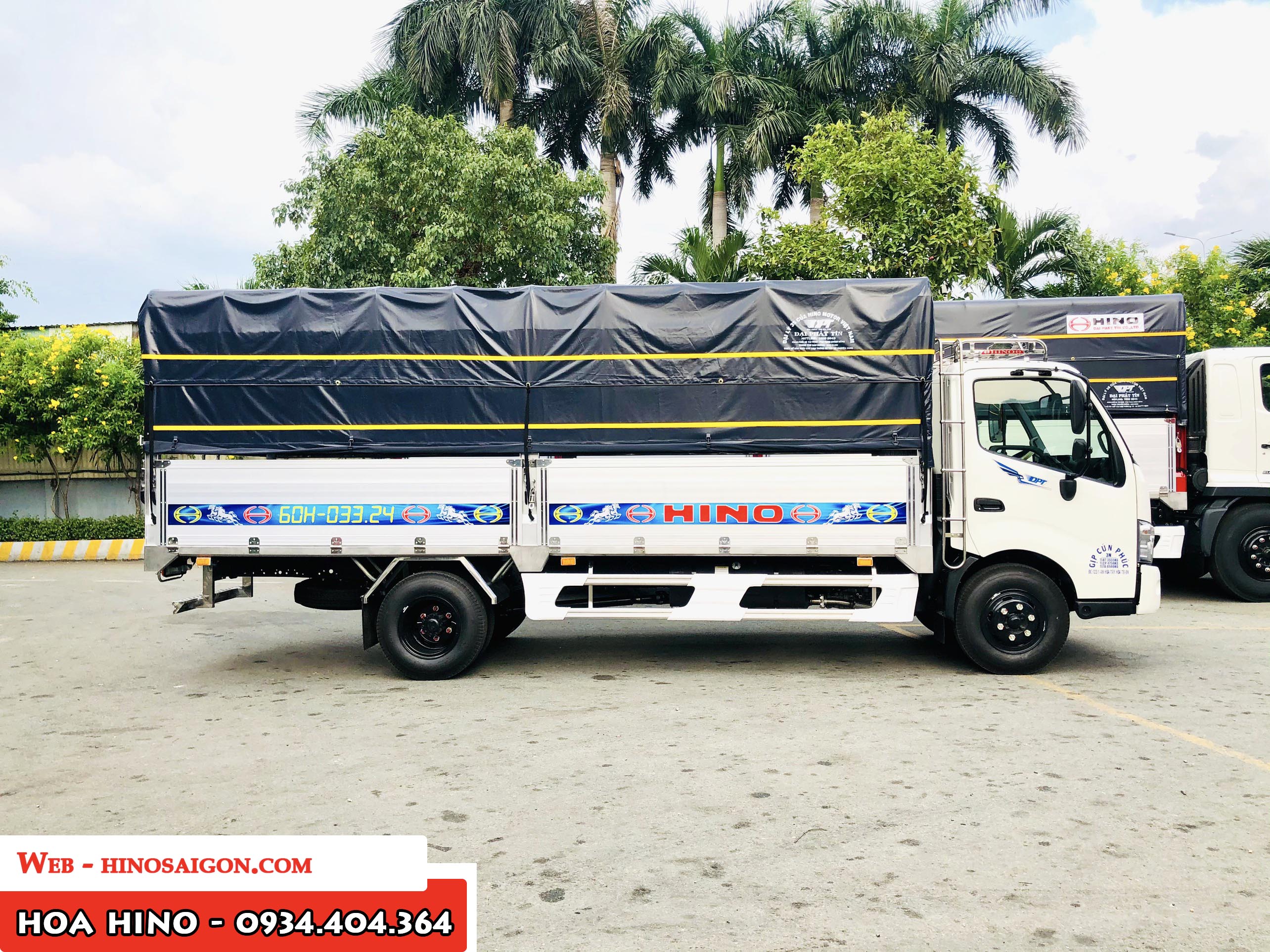 xe hino 5 tấn mui bạt