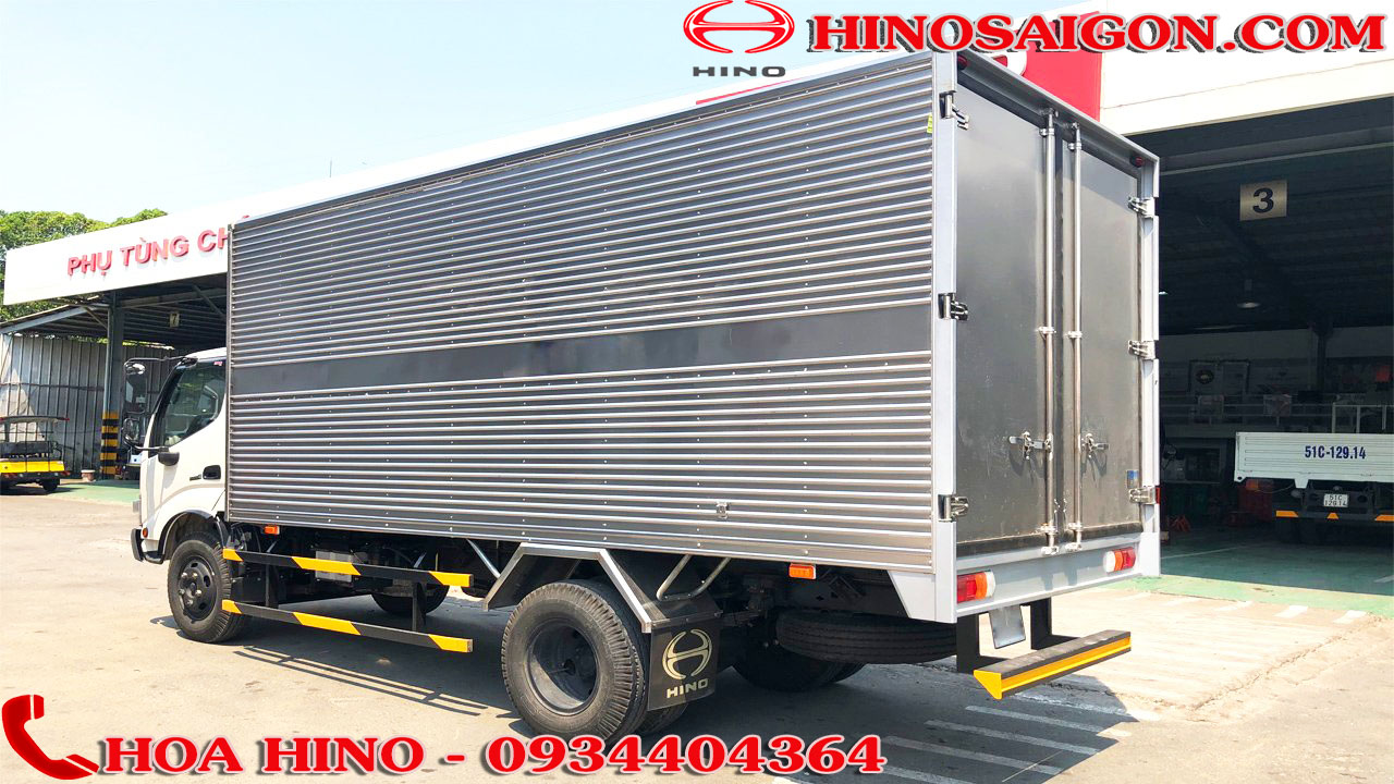 Xe tải Hino 3T5 thùng kín - Hino 3 tấn rưỡi| Hino 3.5T giá bao nhiêu?