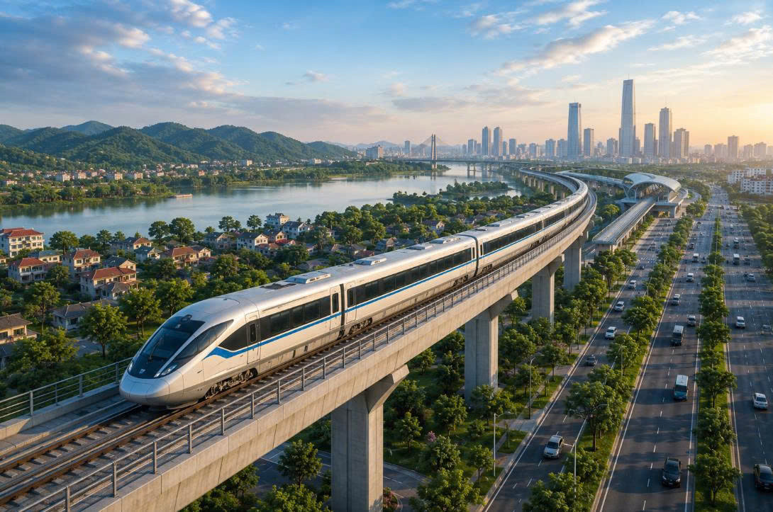 Nghiên cứu xây dựng đường sắt đô thị Thái Nguyên - Hà Nội