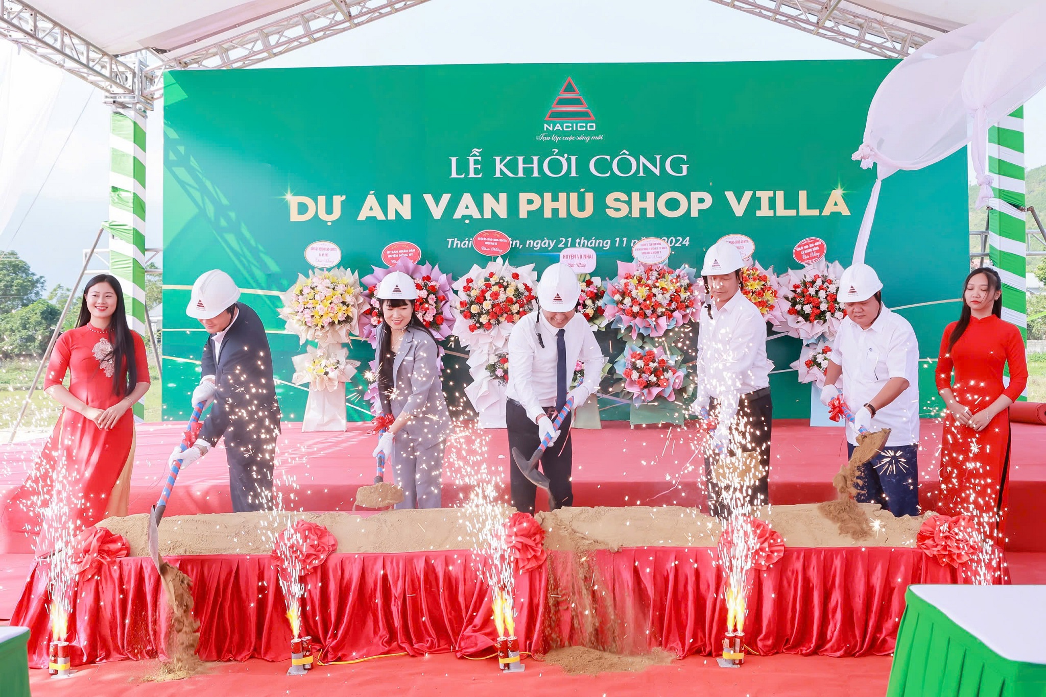 Khởi Công dự án Ký phú 1 và Khai trương Công Viên Hoàng Nông