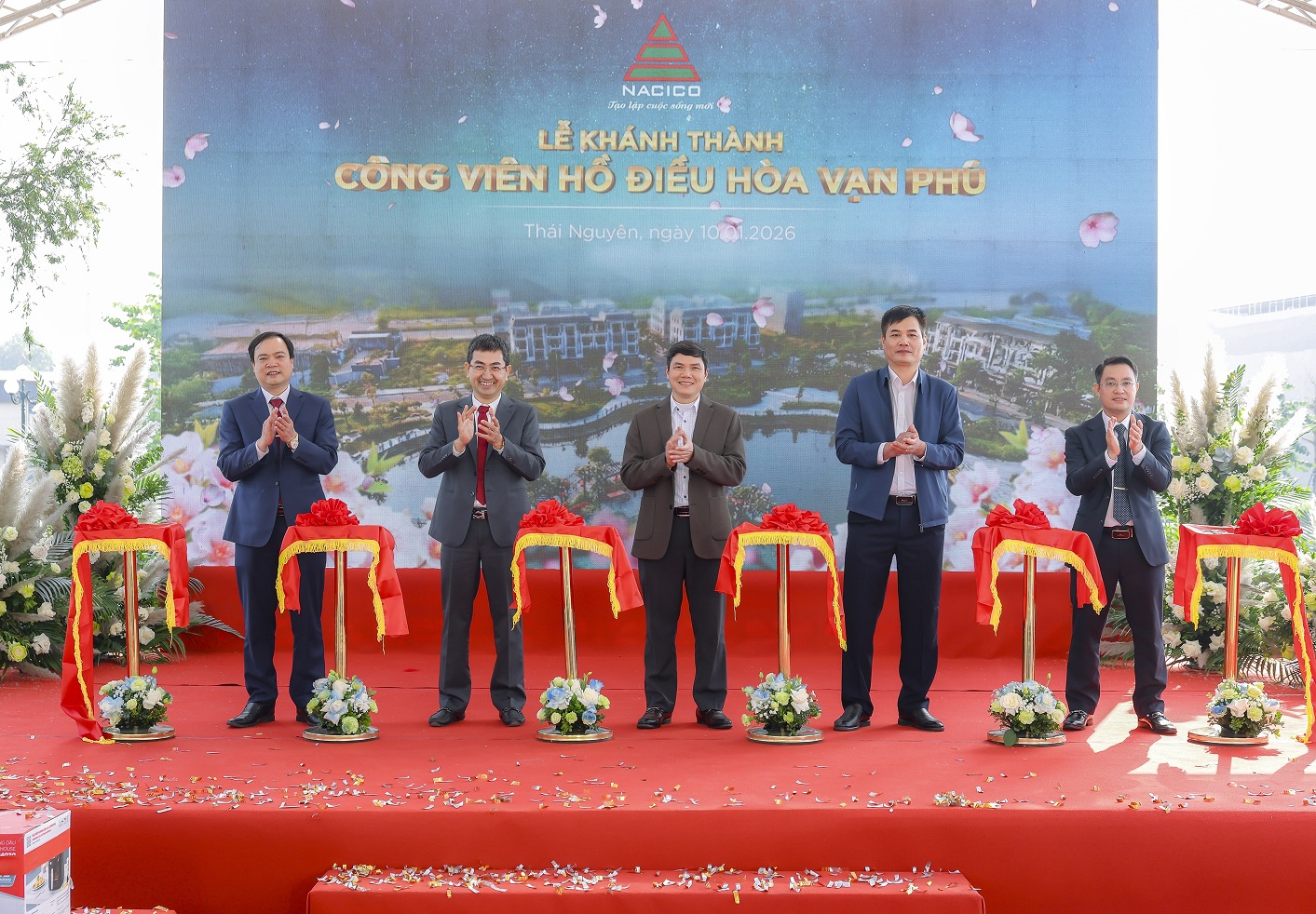 KHÁNH THÀNH CÔNG VIÊN HỒ ĐIỀU HÒA VẠN PHÚ - DỰ ÁN VẠN PHÚ SHOP VILLA