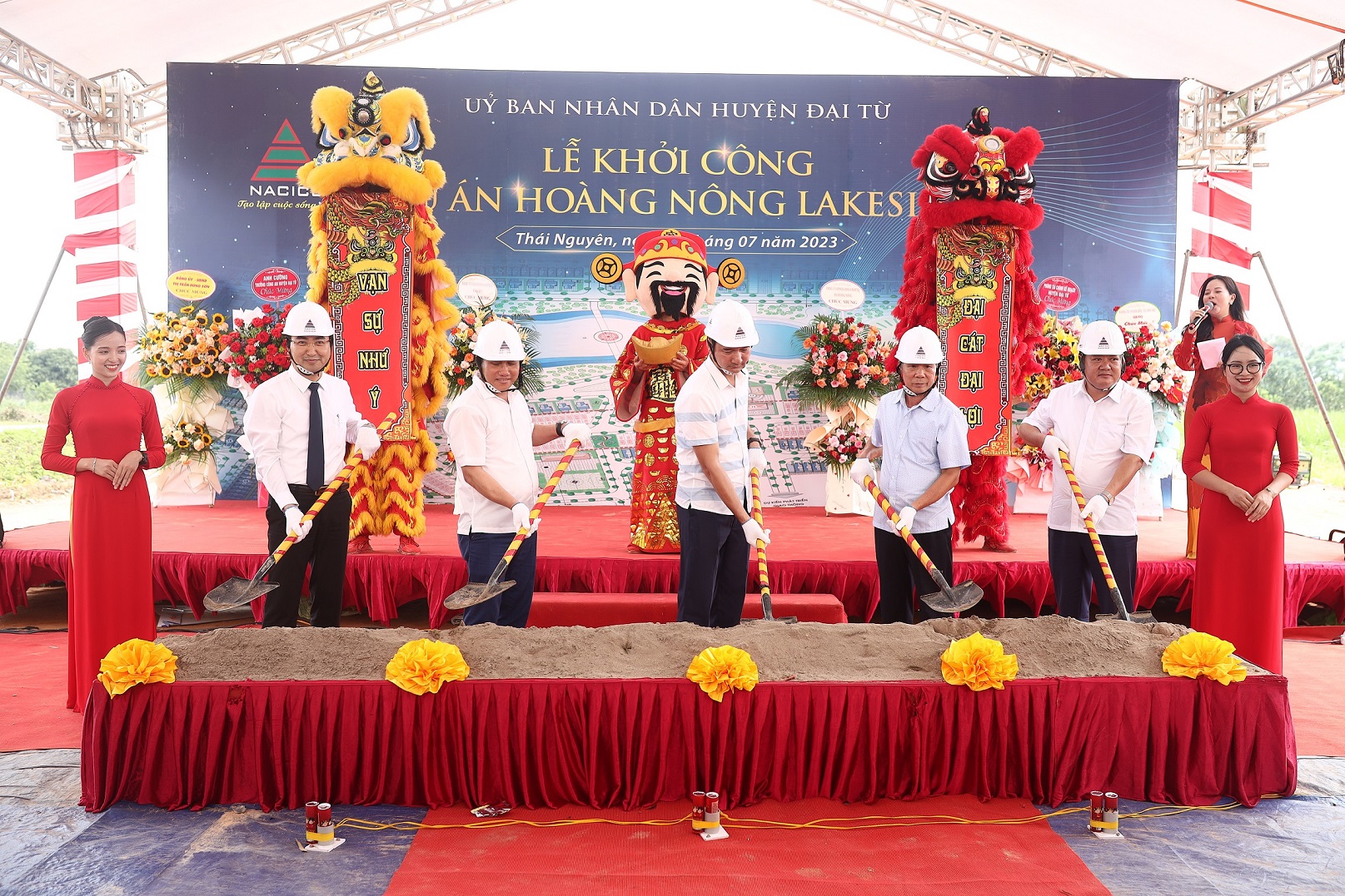 Lễ khởi công xây dựng dự án Hoàng Nông Shophouse