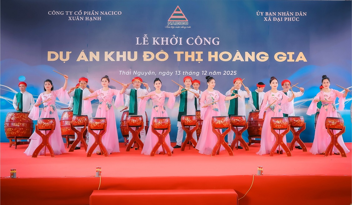 KHỞI CÔNG DỰ ÁN KHU ĐÔ THỊ HOÀNG GIA - THÁI NGUYÊN