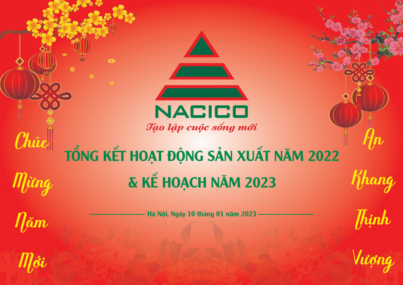 NACICO Tổng kết hoạt động sản xuất năm 2022 và kế hoạch năm 2023