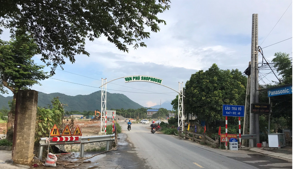 Cập nhật dự án Vạn Phú Shophouse ngày 08/06/2022 huyện Đại Từ, tỉnh Thái Nguyên