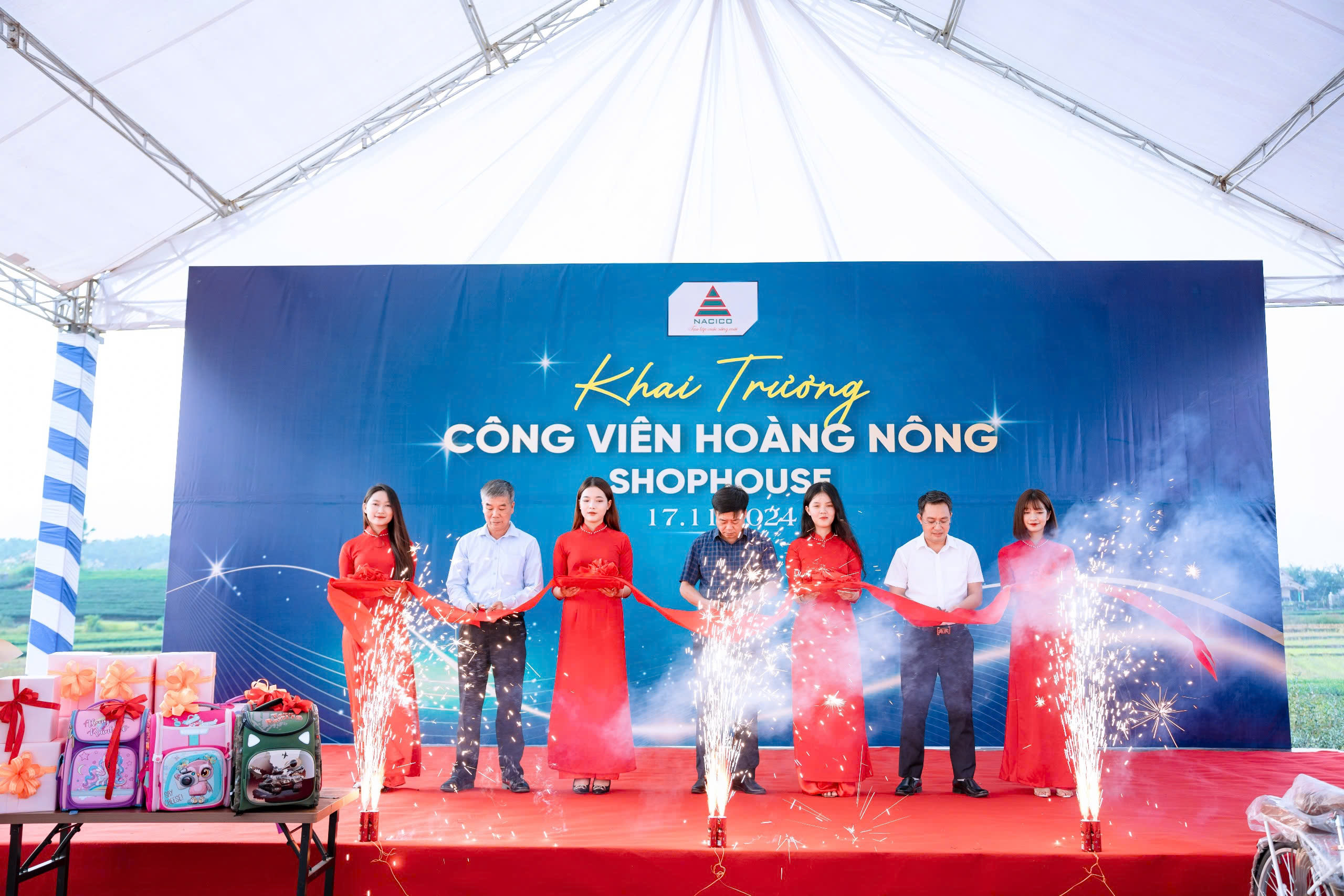 Khai trương Công viên Hoàng Nông Shophouse – Điểm nhấn tiện ích tại dự án Hoàng Nông Shophous