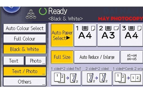 Cách in 2 mặt giấy trên máy photo Ricoh như thế nào? 
