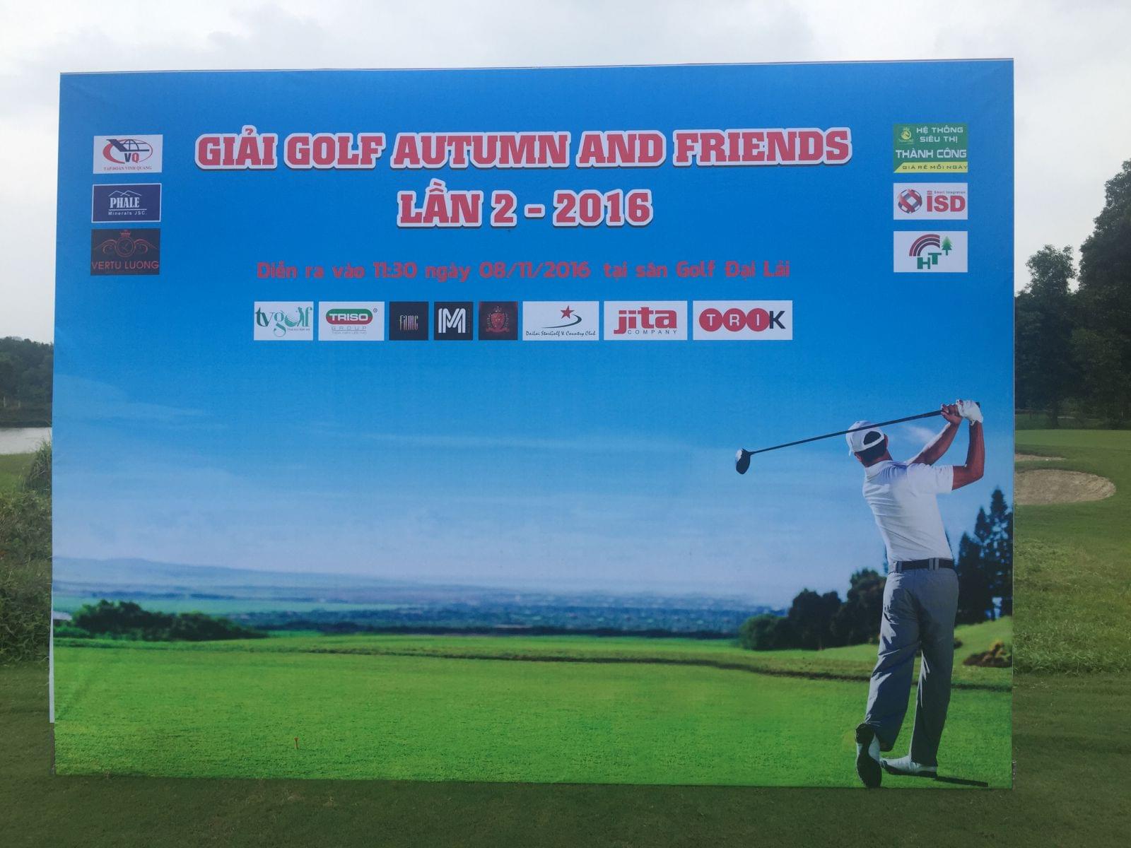 Trí Việt (TVgolf) tài trợ giải golf Autumn and Friends Trí Việt (TVgolf) tài trợ giải golf Autumn and Friends