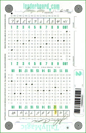 DIGITAL SCORE CARD