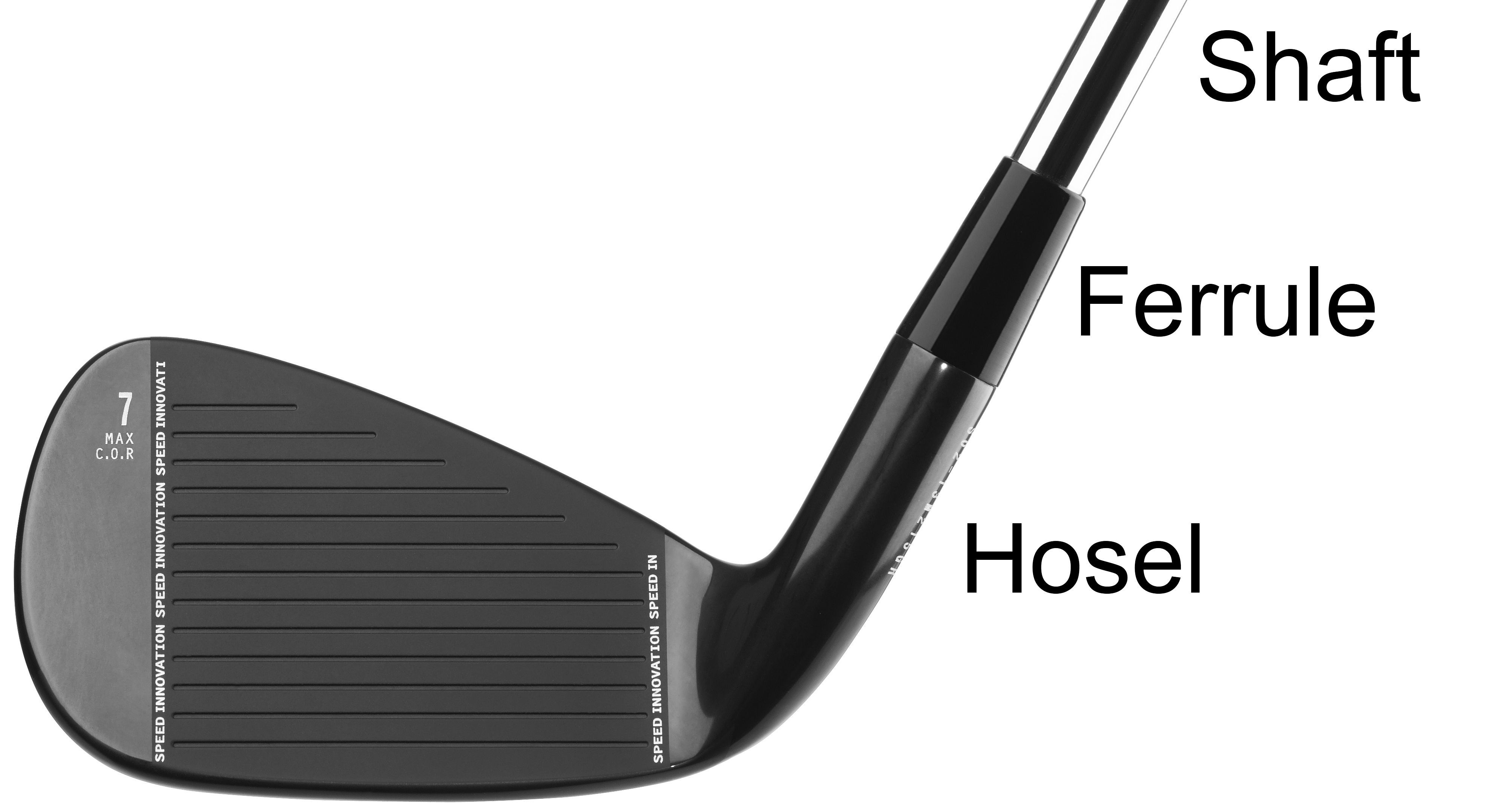 HOODING [A CLUB] - HOOK - HOOK LIE - HORRIBLE HORSE SHOE - HORSE SHOE -  HOSEL INSERT/HOSEL ADAPTER