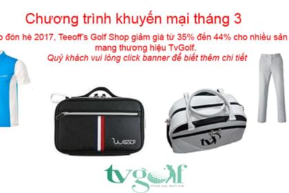 Chương trình khuyến mại tháng 3 của Teeoffs Golf Shop Chương trình khuyến mại tháng 3 của Teeoffs Golf Shop