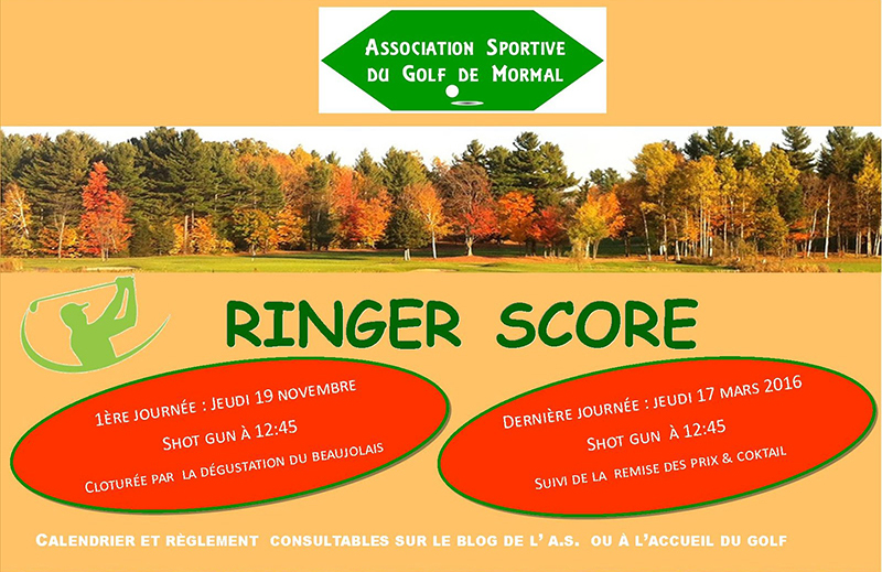 RINGER - RINGER SCORE RINGER - RINGER SCORE