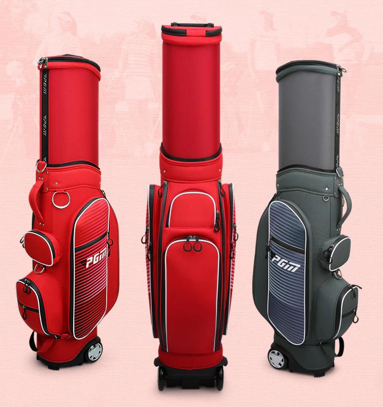 Túi đựng bộ gậy golf nữ có bánh xe kéo QB 045 Túi đựng bộ gậy golf nữ có bánh xe kéo QB 045