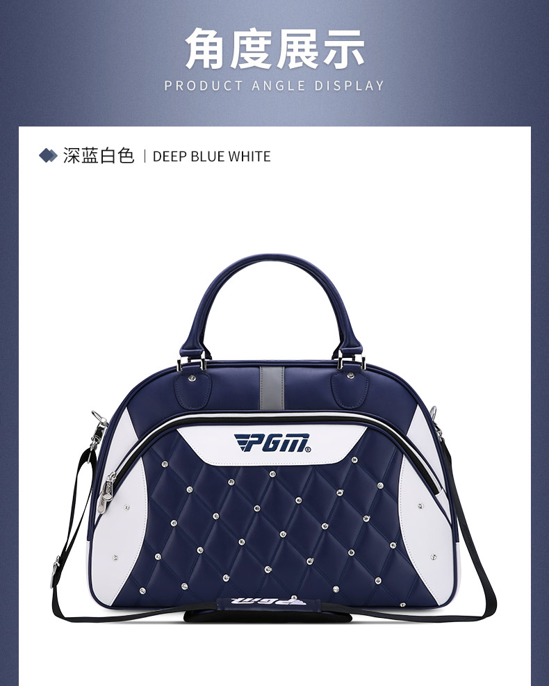 TÚI XÁCH TAY GOLF DA CAO CẤP - PGM GOLF BOSTON BAG - YWB037 14 1 1518cd46 041c 4175 b7b4 cbeb75ad2589