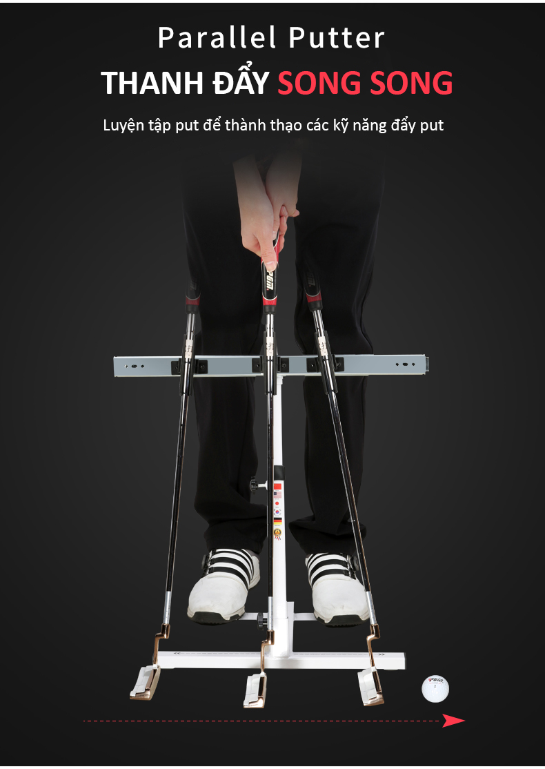 DỤNG CỤ TẬP PUTTING GOLF - PGM JZQ009 GOLF AUXILIARY PUTTER 9 4 7ba02818 23e8 4fe7 a67a 56787342f94a