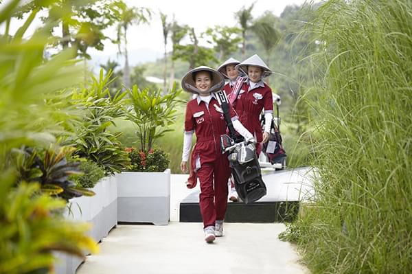 caddies tại bana hills golf club