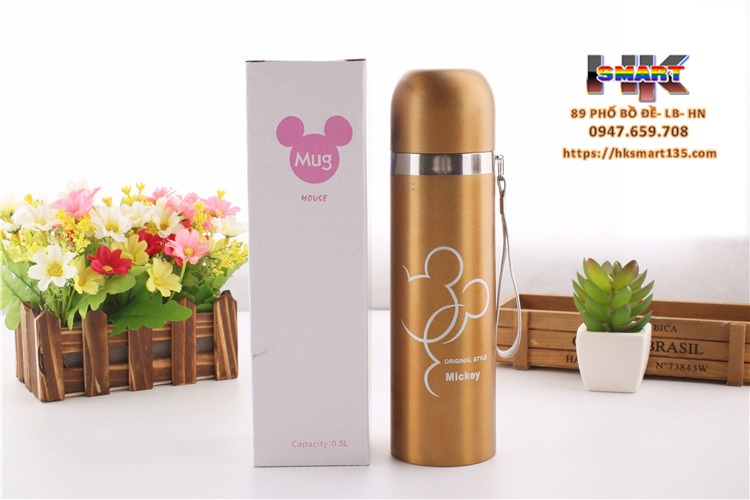 Bình giữ nhiệt inox 500ml