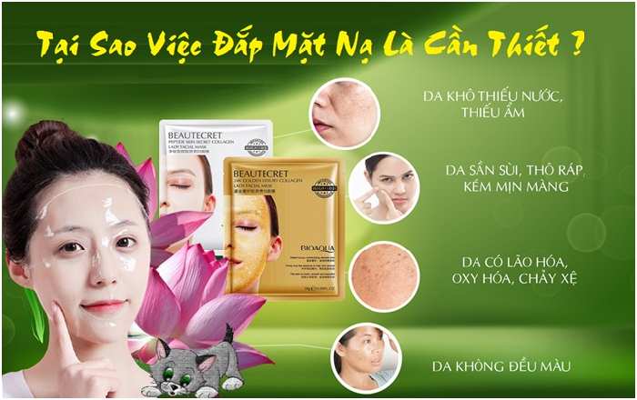 Mặt Nạ Thuỷ Tinh Trong Suốt Thạch Collagen Bioaqua Mask