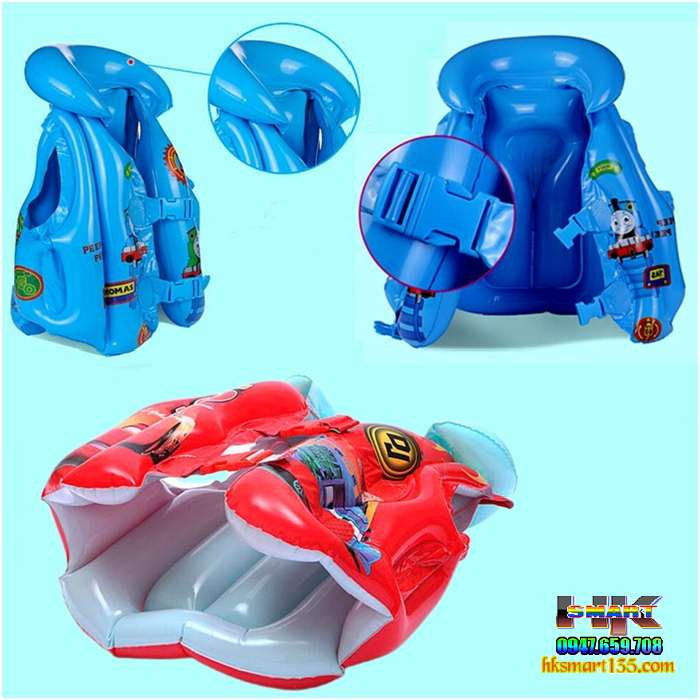 Áo phao bơi hoạt hình cho bé
