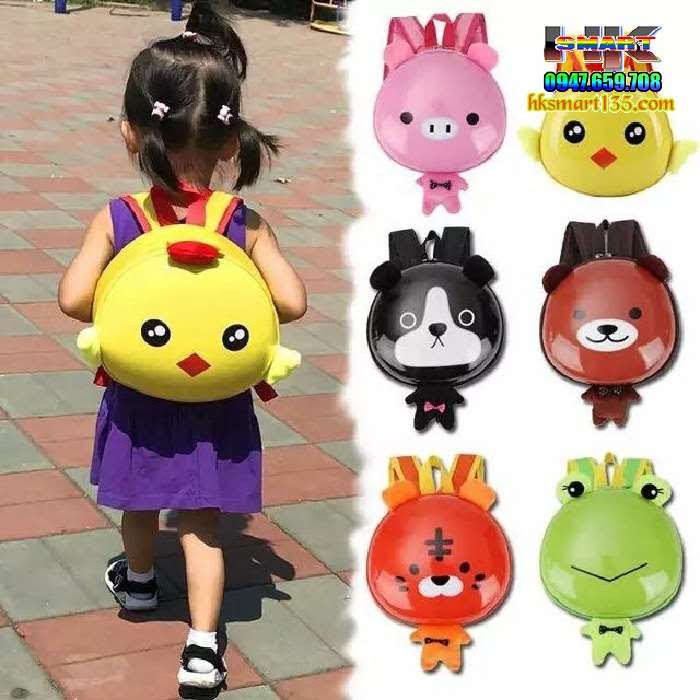 Ba Lô Trứng Hình Thú Đáng Yêu Cho Bé
