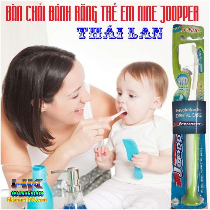 Bàn chải đánh răng trẻ em Nine Joopper