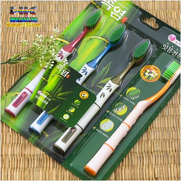 Bàn Chải Đánh Răng Bamboo Hàn Quốc