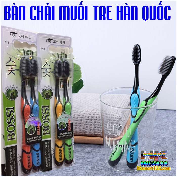 Bàn Chải Đánh Răng Bamboo Hàn Quốc