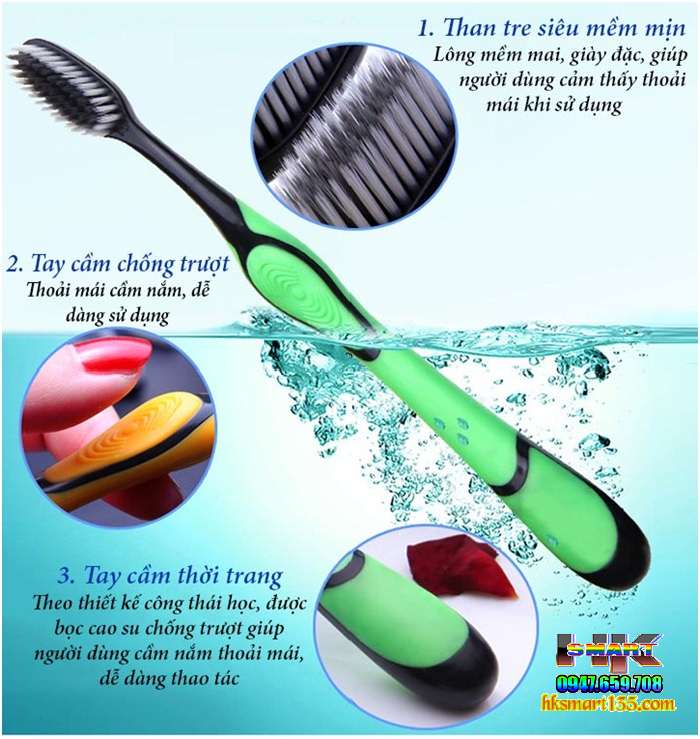 Bàn Chải Đánh Răng Bamboo Hàn Quốc