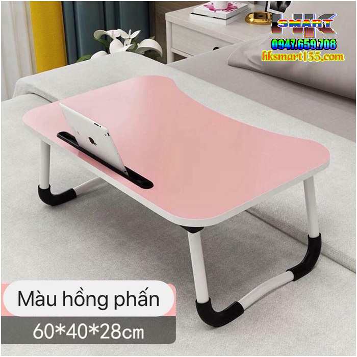 Bàn học gấp gọn thông minh có khe cắm ipad