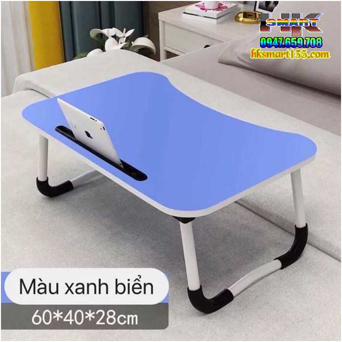 Bàn học gấp gọn thông minh có khe cắm ipad