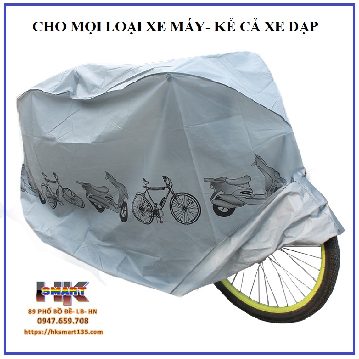Áo trùm xe máy chống mưa nắng 6