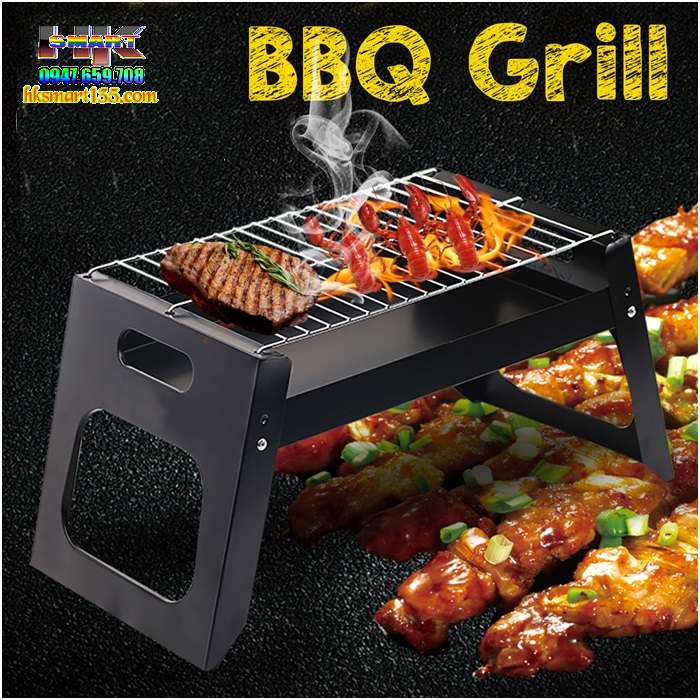 Bếp nướng than hoa du lịch xách tay