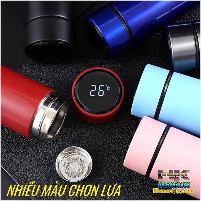 Bình giữ nhiệt thông minh nắp hiển thị nhiệt độ