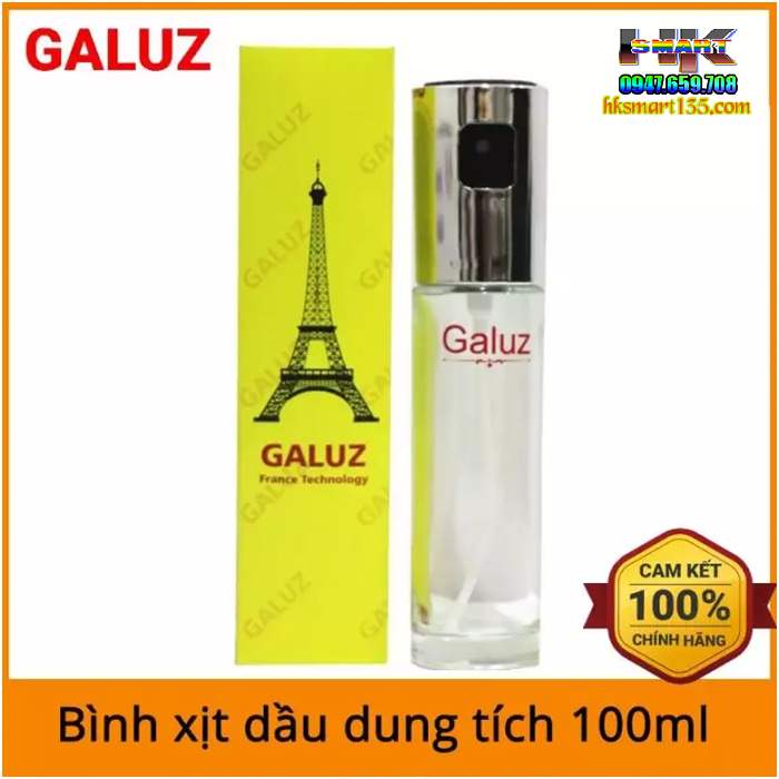 Bình Xịt Dầu Ăn Thuỷ Tinh 100ml