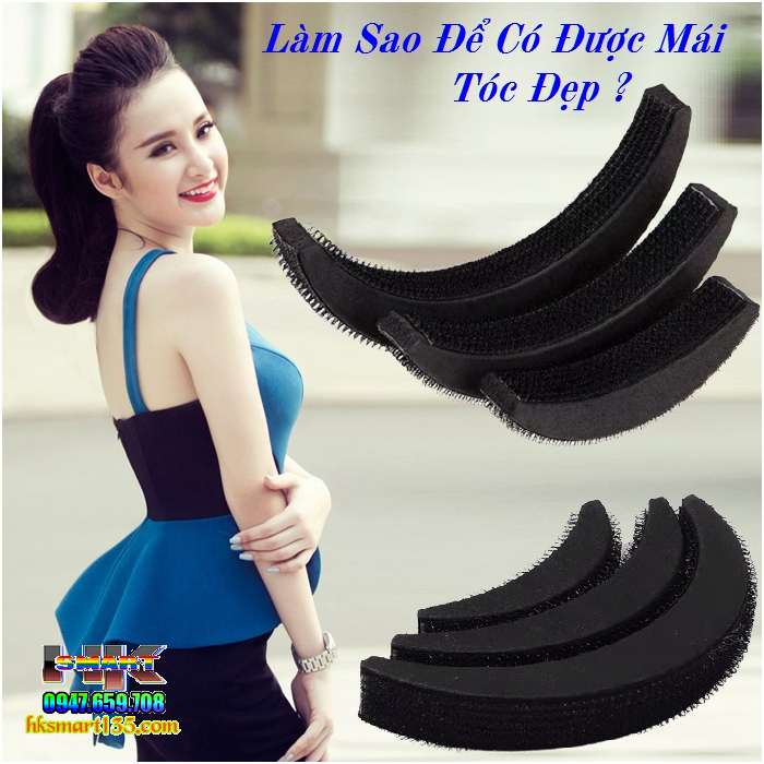 Combo bộ 3 đệm phồng mái tóc