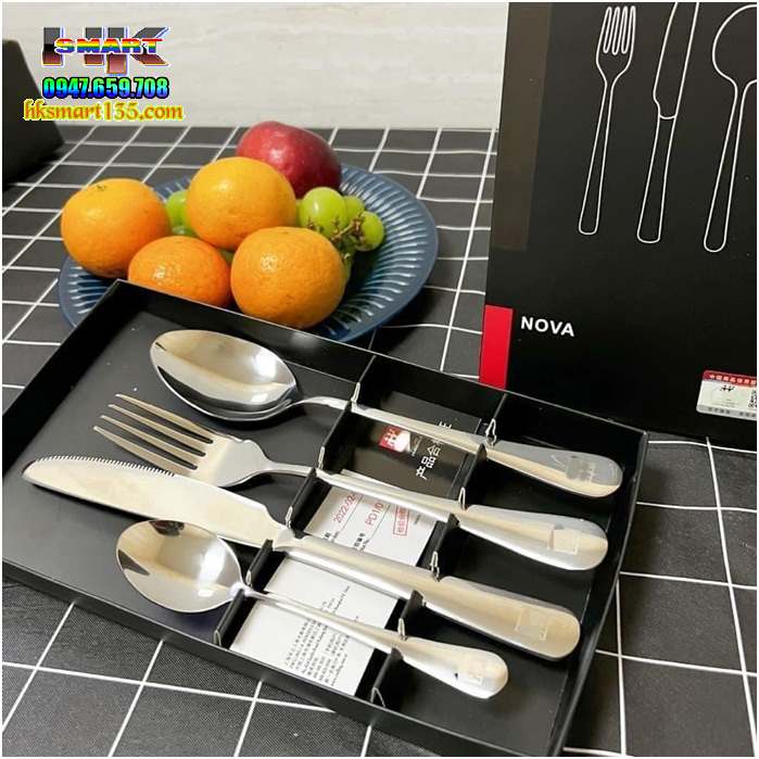 Bộ 4 dao muỗng nĩa Đức Zwilling Nova