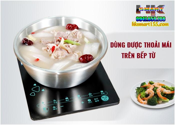 Bộ 5 tô inox nhiều kích cỡ dùng cho nhà bếp