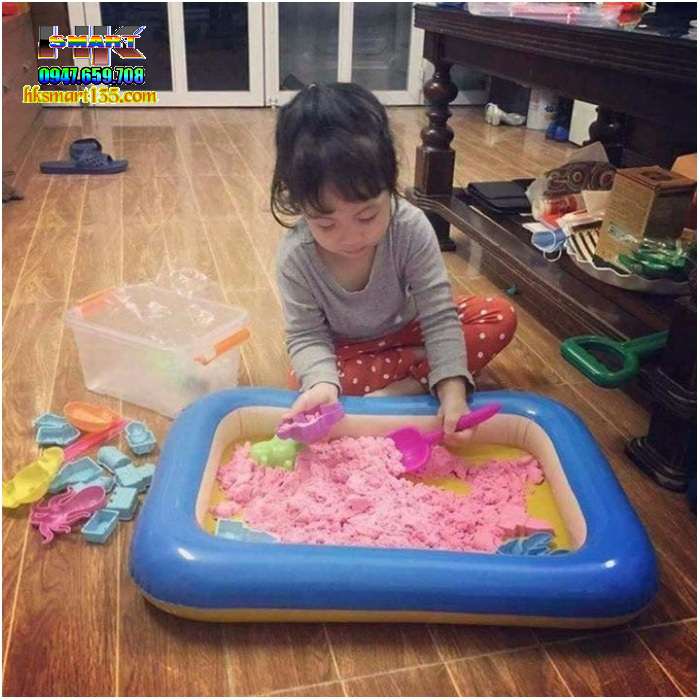 Bộ bể khuôn cát nặn cho bé