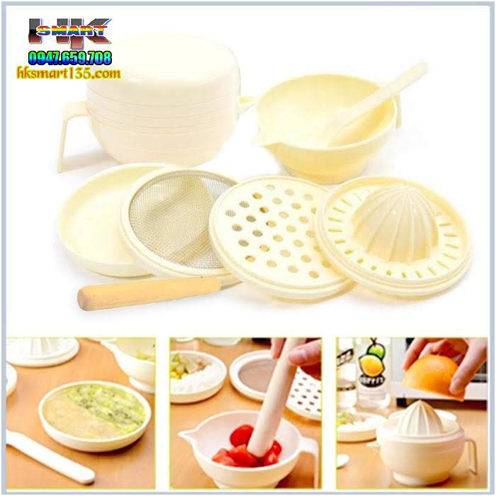 Bộ chế biến thức ăn dặm 7 món