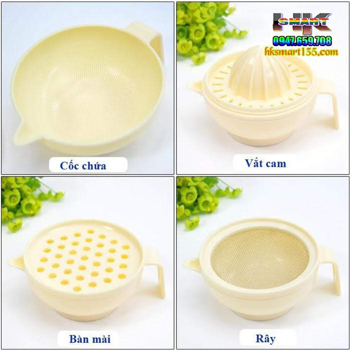 Bộ chế biến thức ăn dặm 7 món