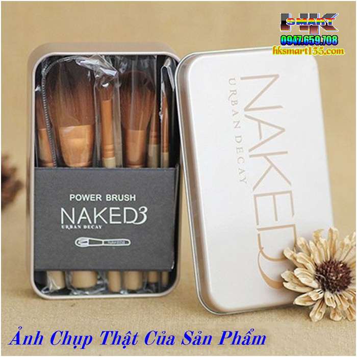 Bộ cọ trang điểm cá nhân NAKED 3